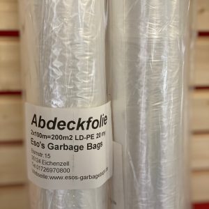 Abdeckfolie 2x100m - LD-PE 16my