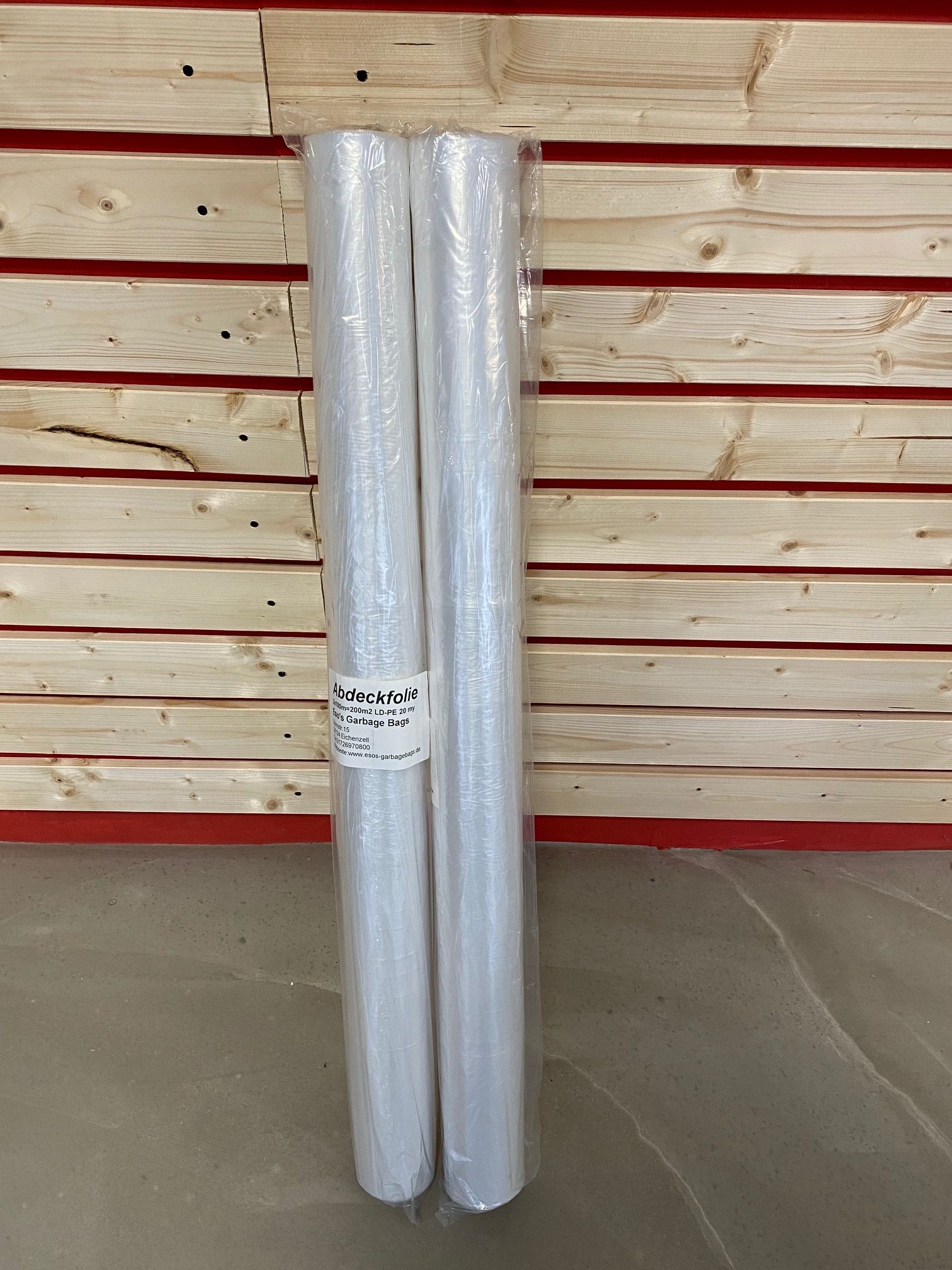 Abdeckfolie 2x50m - LD-PE 50my