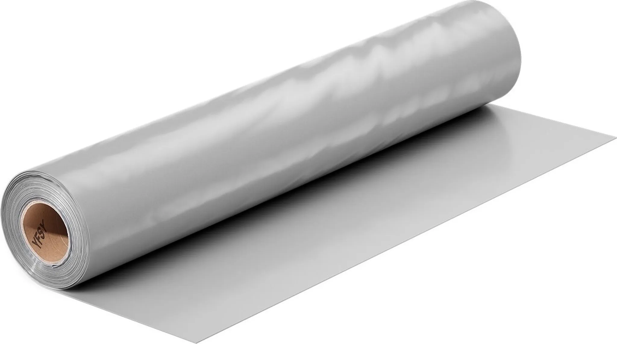 Abdeckfolie 2x50m , GRAU- LD-PE 100 my